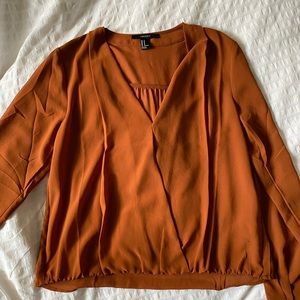 Orange Blouse